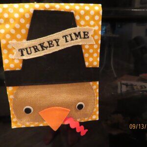ThanksGiving Turkey Time Tea Dish Towel